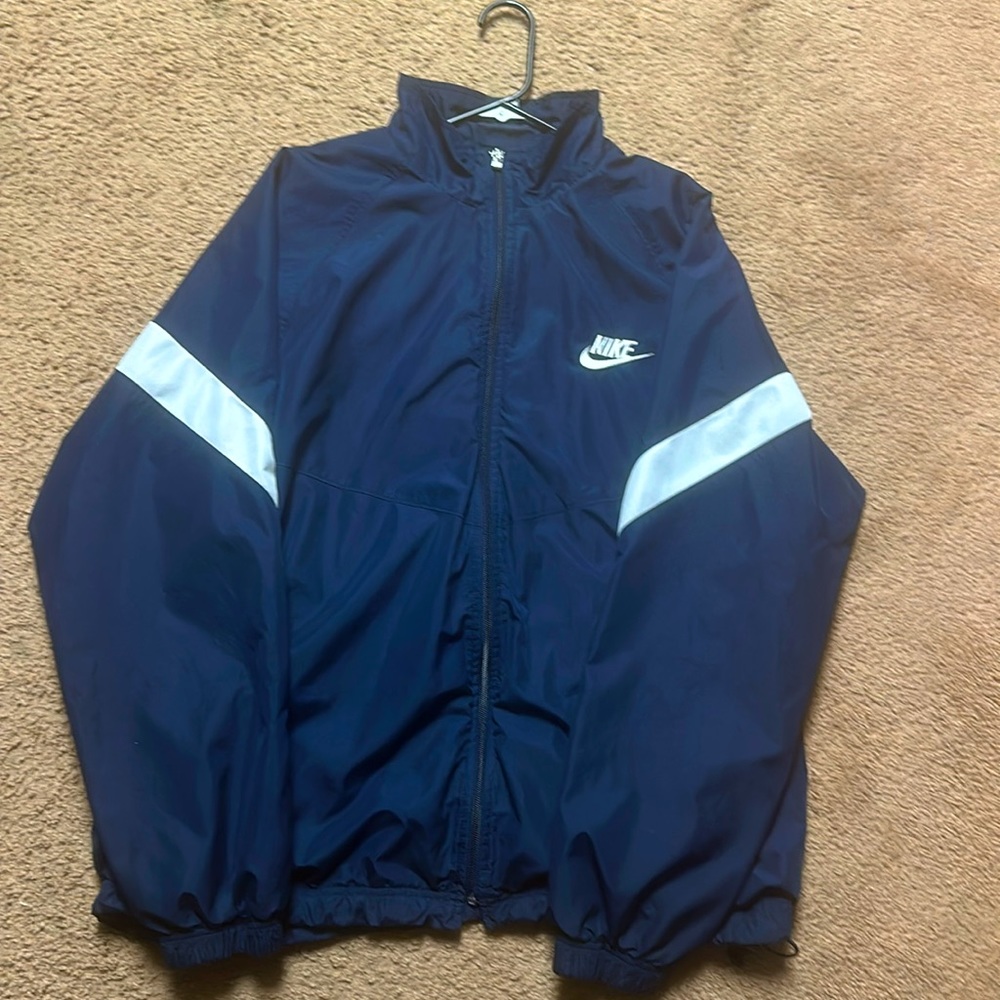 Vintage Nike Windbreaker Warm Up Jacket Size XL